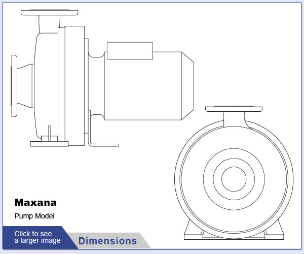 Hilge Maxana Pump Dimensions