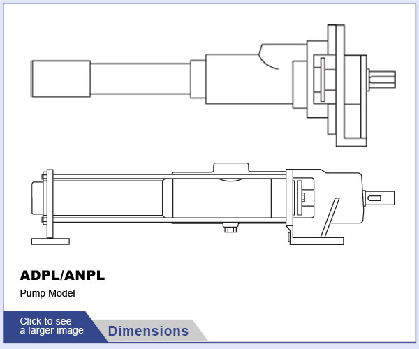 Liberty ADP & ANP Pump Dimensions