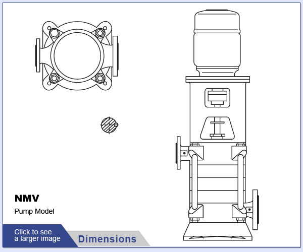 OSNA NMV Pump Dimensions