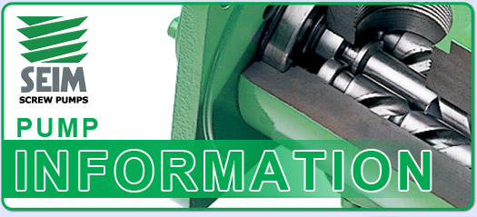 SEIM Screw Pump PDF Archive - SEIM Flow Curves, Pump Line Drawings and Pump Brochures