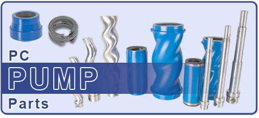 Replacement pump parts for progressive cavity pumps