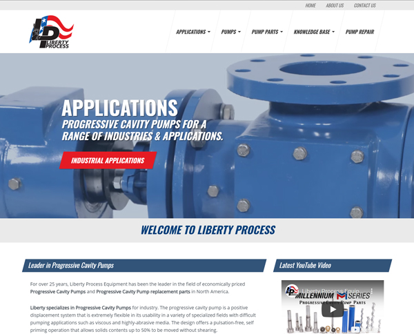 Liberty Process Equipment, Inc. Progressive Cavity Pumps